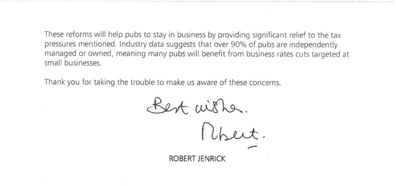 Reply from Robert Jenrick Part 2
