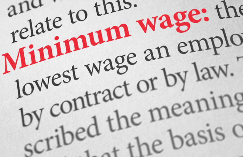 Definition of minimum wage