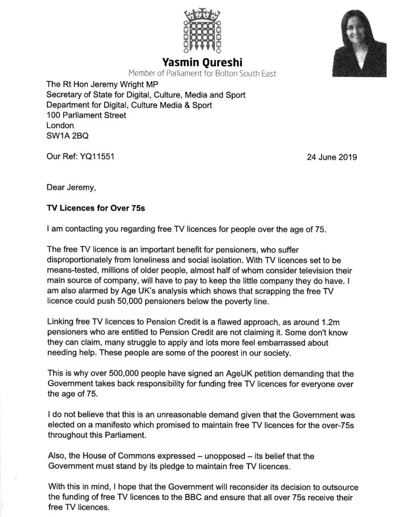 Letter to Jeremy Wright Part 1