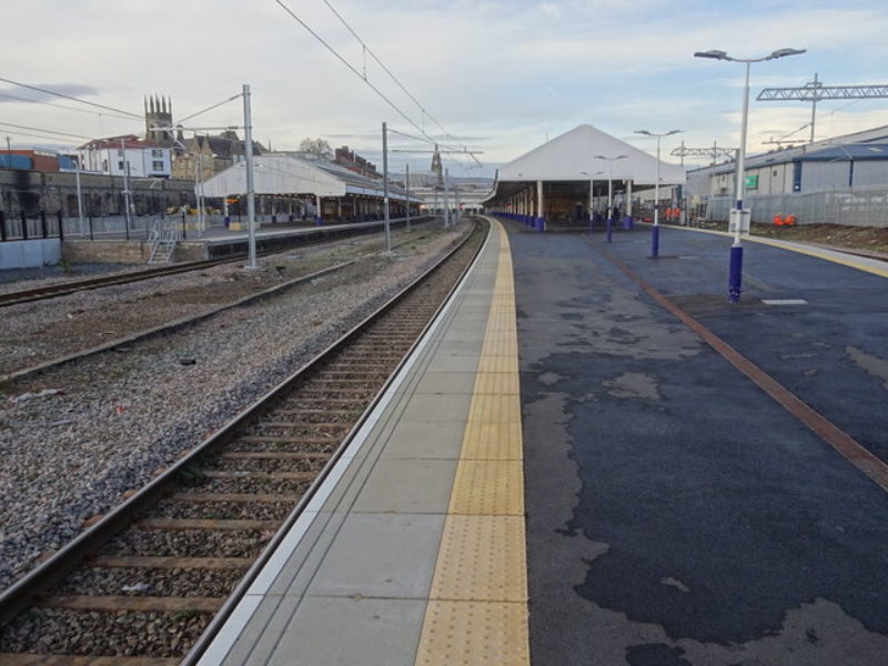 Picture of Bolton Trinity Street Rail Station- Photograph Credit to Nigel Thompson 