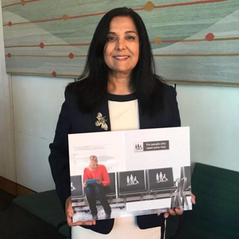 Yasmin Qureshi MP supporting the #AnyDisability Campaign