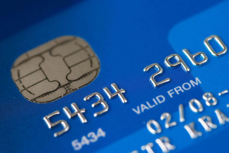 Photograph of a Credit Card