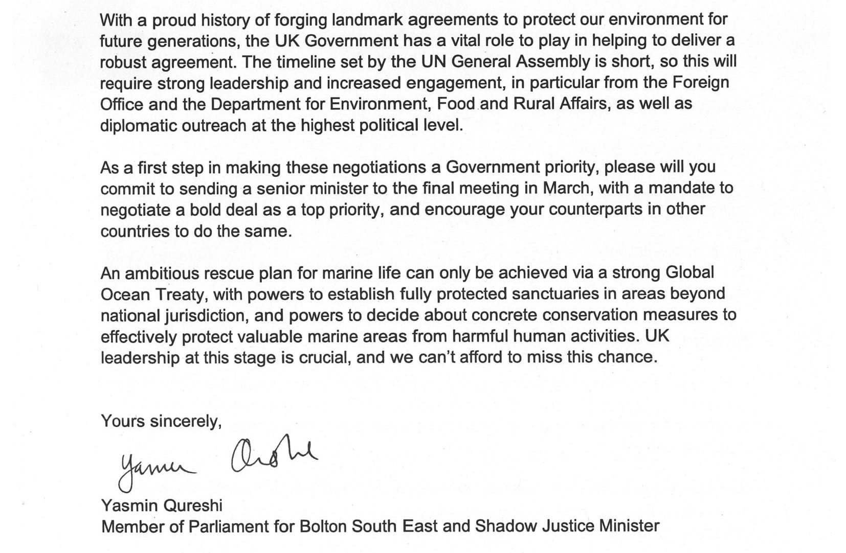 Letter to Boris Johnson page 2