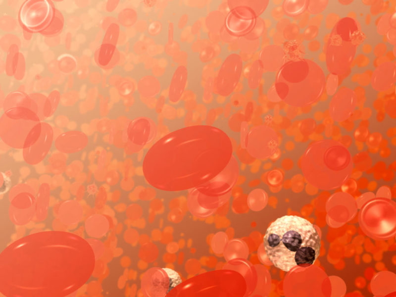 Red Blood Cells Illustration. <a href="https://visualsonline.cancer.gov/details.cfm?imageid=3696">(Source)</a> Created by Donald Bliss.