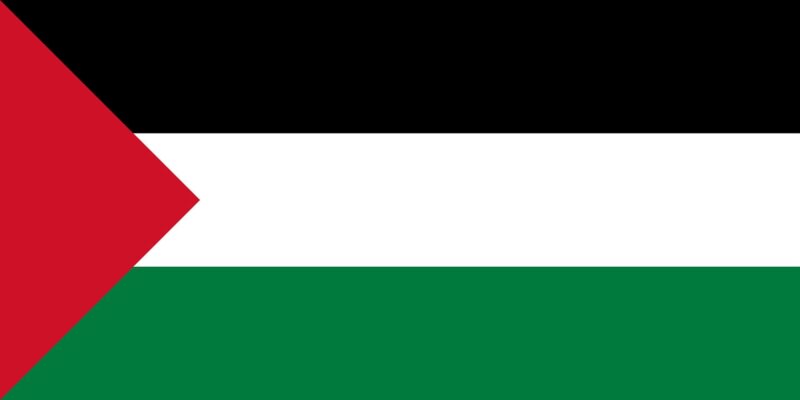 Palestinian flag.