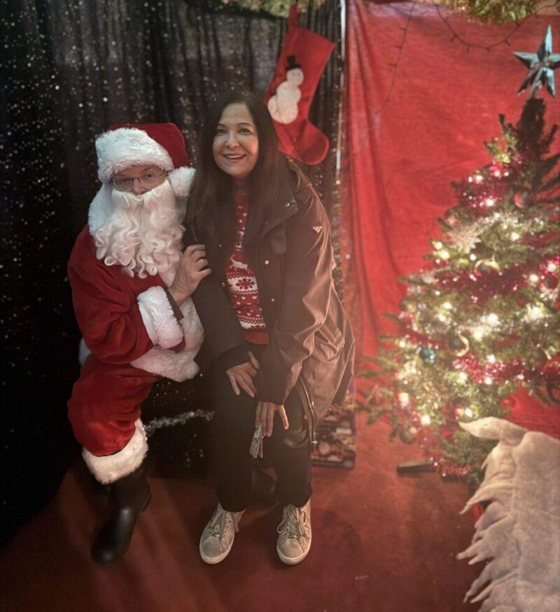 Yasmin and Father Christmas