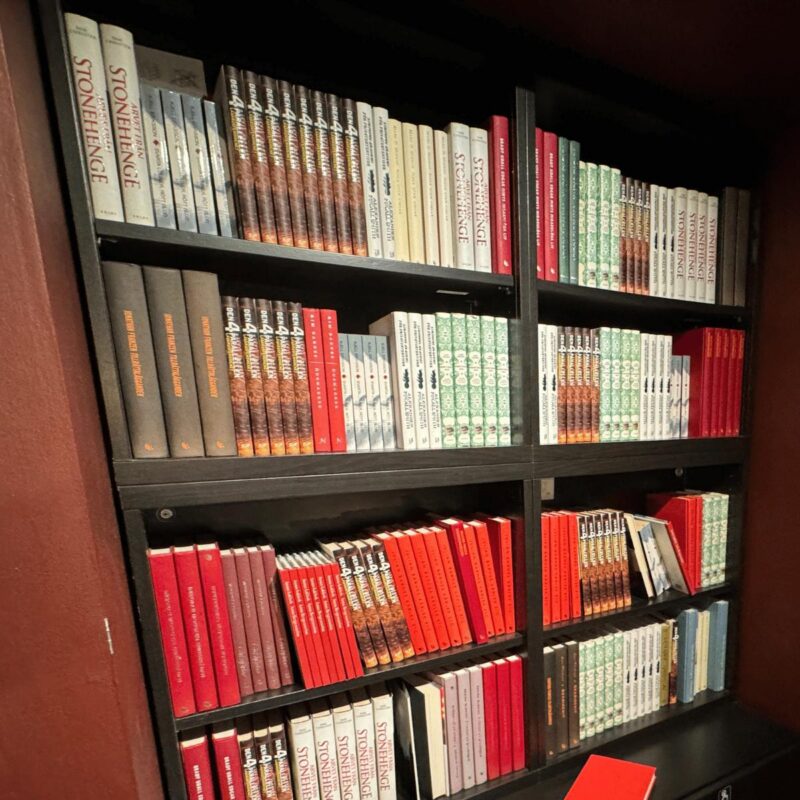 Books on Shelf